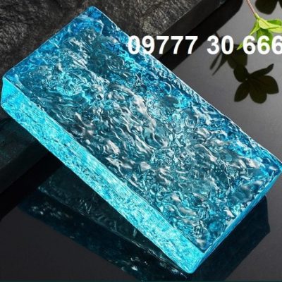 Gạch kính màu xanh nước biển AVSING 200x100x50mm