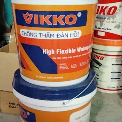 Chống thấm đán hồi 2 thành phần VIKKO 20kg/thùng