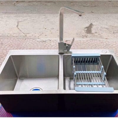 Chậu rửa bát 2 hố inox