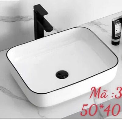 Chậu sứ tròn trắng