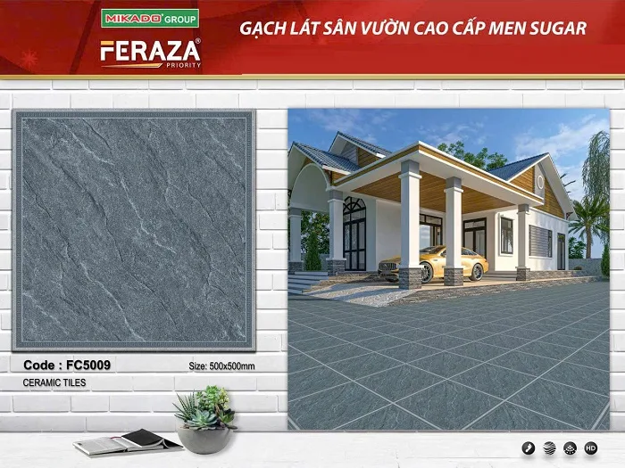 Bộ sưu tập gạch ốp lát sân vườn