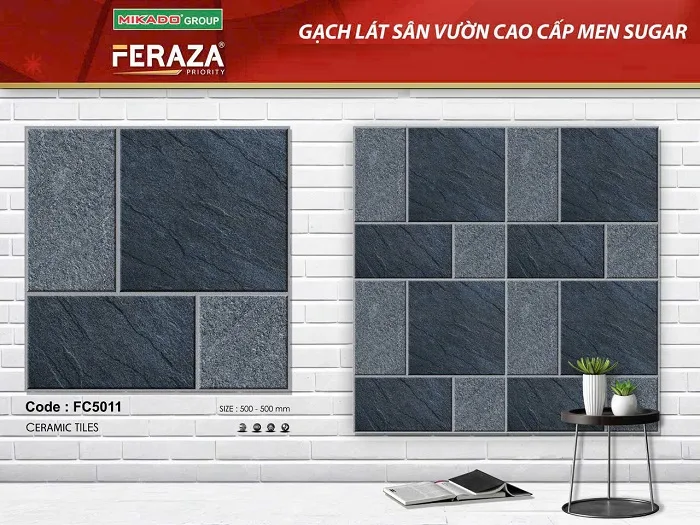 Bộ sưu tập gạch ốp lát sân vườn