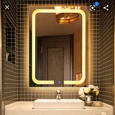 Gương soi nhà tắm có led