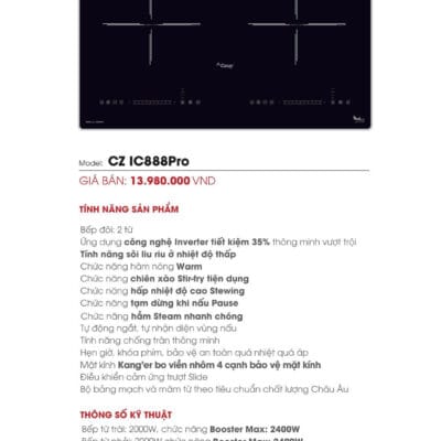 Bếp từ Canzy CZ725