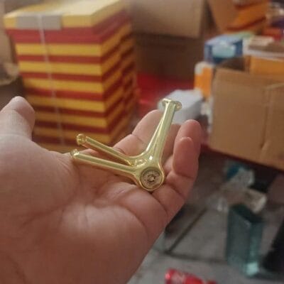 Phụ kiện gạch kính treo móc 2 chân