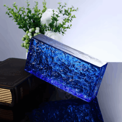 Bộ sưu tập gạch kính màu lấy sáng vân mây AVSING 200x100x50mm