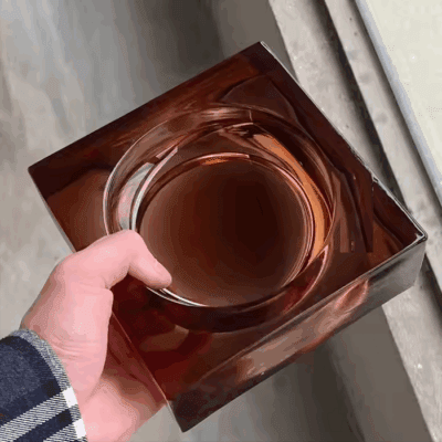 Bộ sưu tập gạch kính màu lấy sáng vân mây AVSING 200x100x50mm