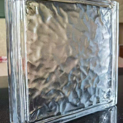 Gạch kính vân mây mờ sương 190x190x50mm AVSING