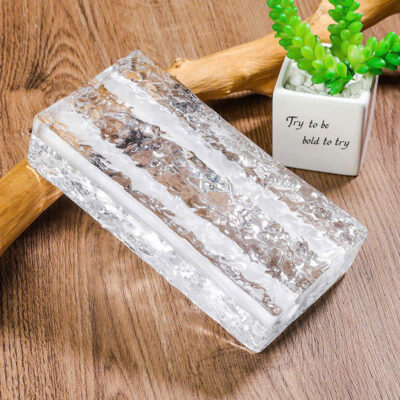Gạch kính vân mây khoan lỗ dài 200x100x50mm AVSING