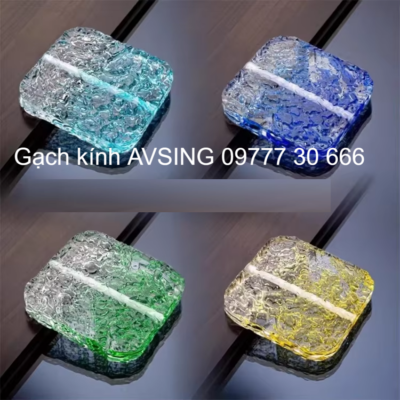 Gạch kính cây cỏ 150x150x50mm