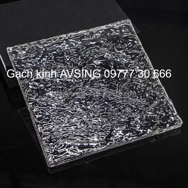 Gạch kính cây cỏ 150x150x50mm Gạch kính cây cỏ 150x150x50mm