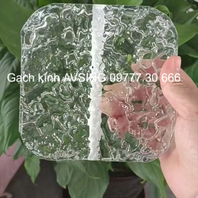 Gạch kính cây cỏ 150x150x50mm