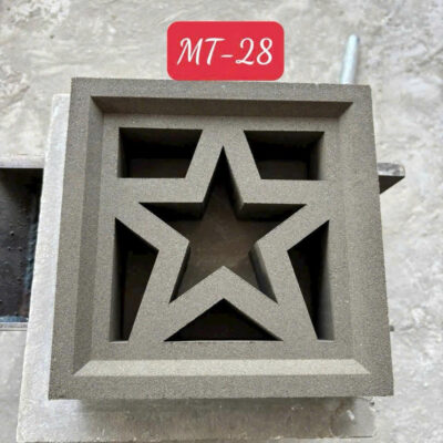 Gạch thông gió hình ngôi sao 90x190x65mm