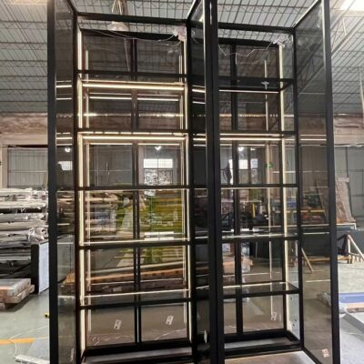 Tủ cánh kính 4 chiều cao cấp